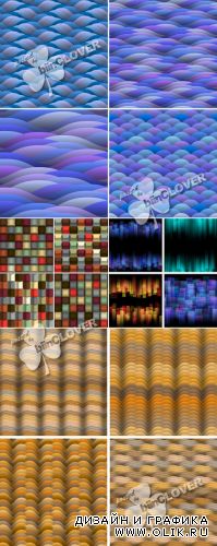 Set of abstract background 0264