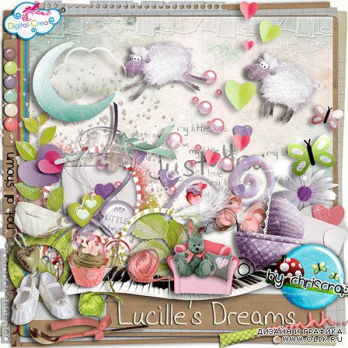 Скрап-набор - Lucille's Dreams