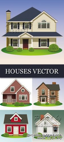 Various Houses Vector