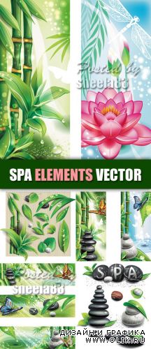 Spa Elements Vector