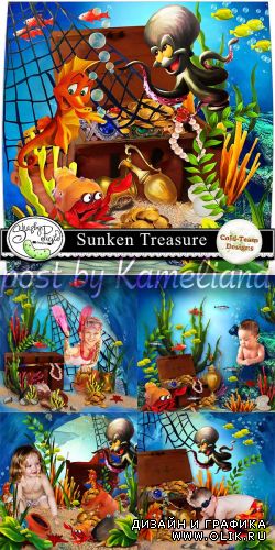 Детский скрап-набор - Sunken Treasure