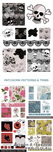Patchwork patterns and trims 0266
