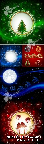 Shiny Christmas backgrounds 0304