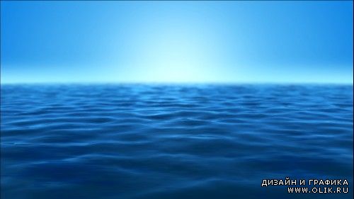 Футаж-морская вода HD