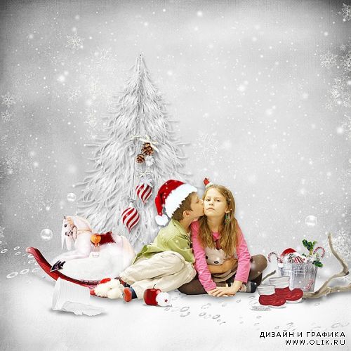 Скрап-набор - White Christmas