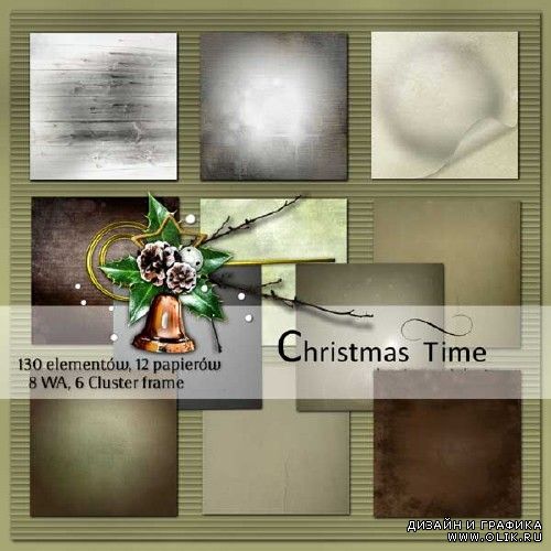 Рождественский скрап-набор - Время Рождества 