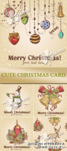 Cute Christmas card 0323