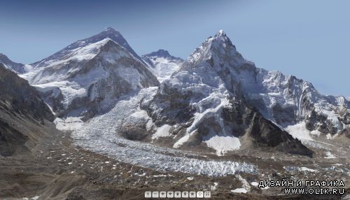 Двух гигапиксельное фото Эвереста