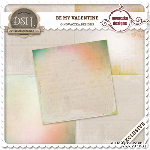 Два романтических мини скрап-набора "Be My Valentine" и "Little Love"
