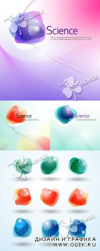 Abstract science background 0381