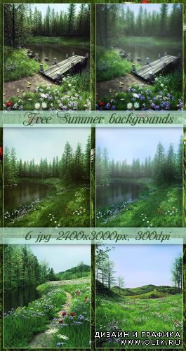 Summer backgrounds - Летние фоны