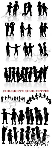 Children's silhouettes 0395