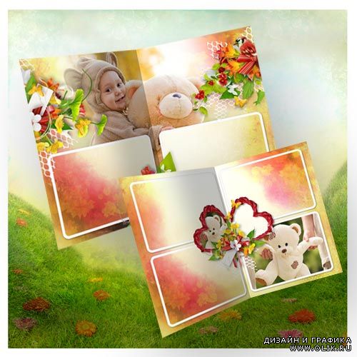 Красивая цветочная фотокнига для детей и взрослых - Счастье пахнет цветами