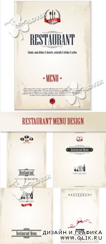 Restaurant menu design 0401
