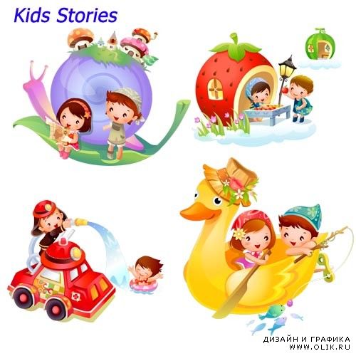 Детские истории Kids Stories png