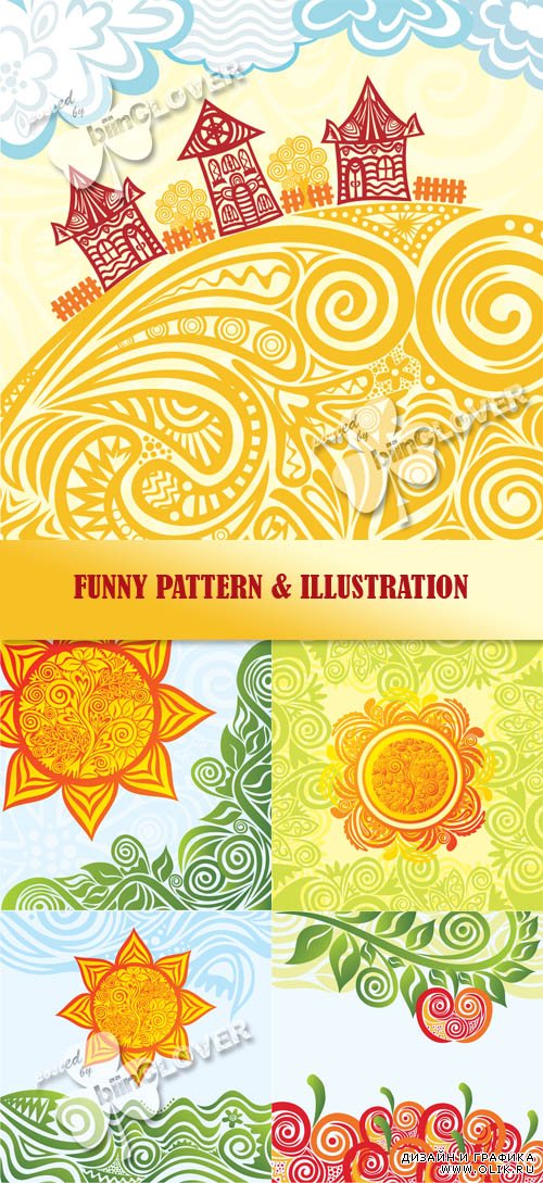 Funny pattern and illustration 0414