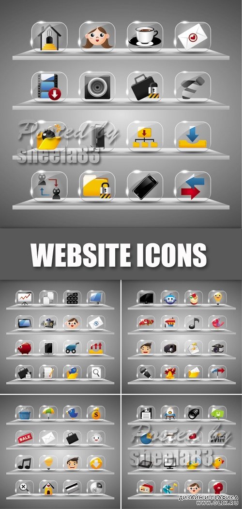 Website Icons Vector