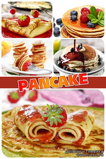 Растровый клипарт : Блины / Pancake
