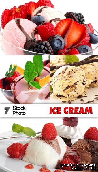 Растровый клипарт : Мороженое / Ice cream