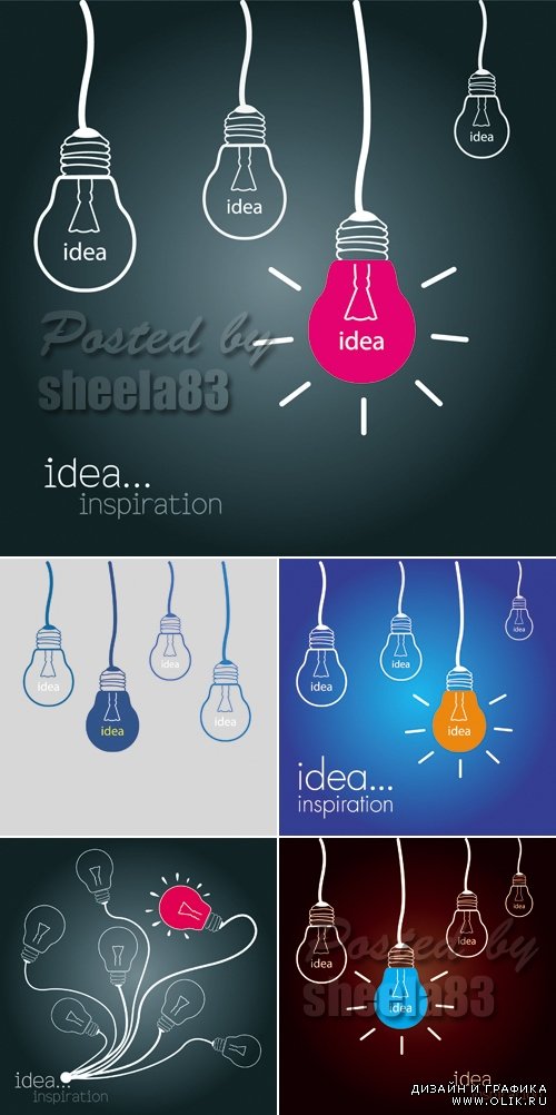 Idea Bulb Vector