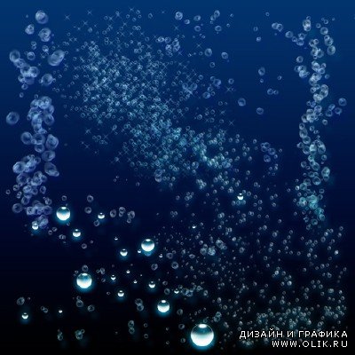 Water Bubbles PSD