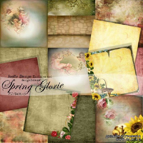 Цифровой скрап-комплект - Spring Glorie