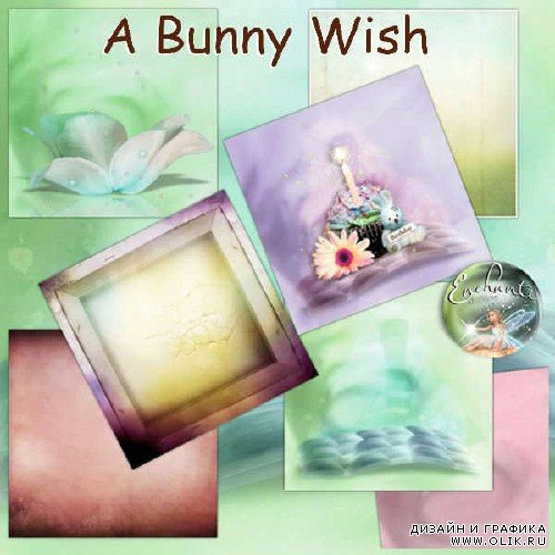Красивый скрап-наборчик - Little Bunny Wish