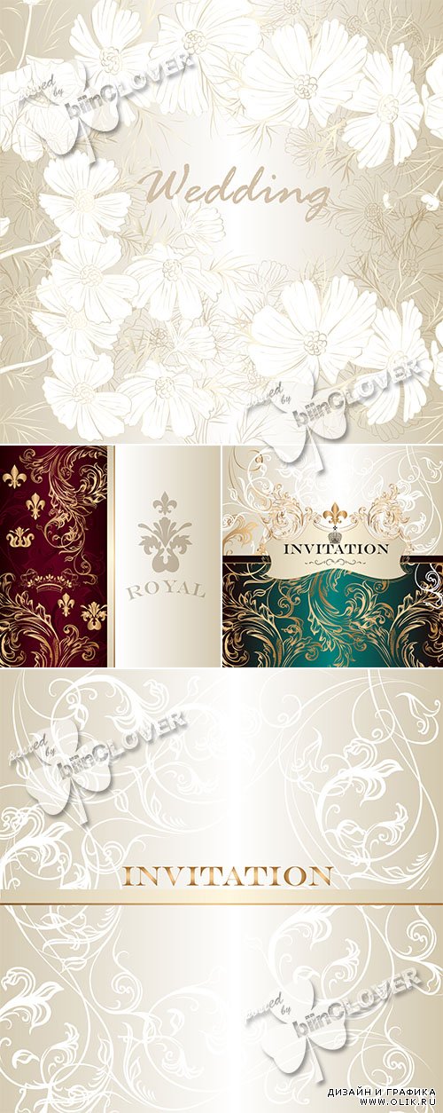 Luxury invitation cards 0465