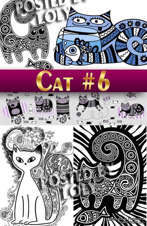 Чудесные котята #6 - Векторный клипарт