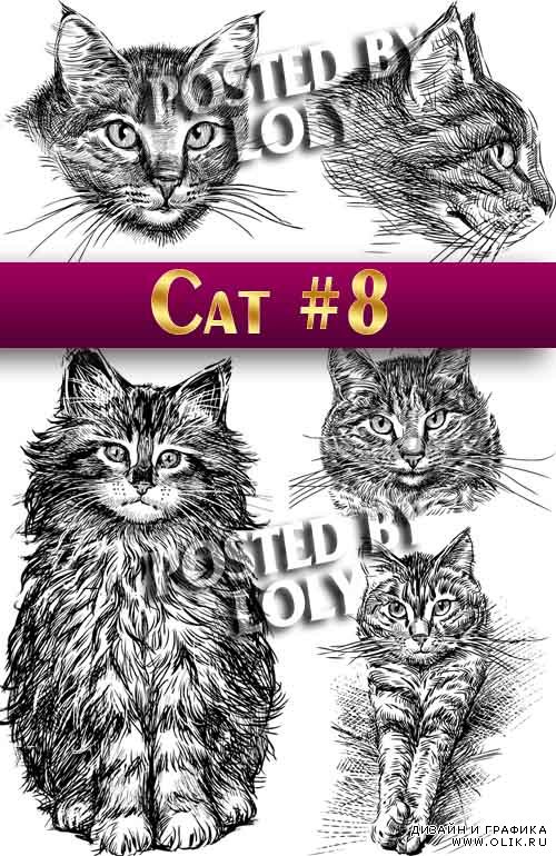 Чудесные котята #8 - Векторный клипарт