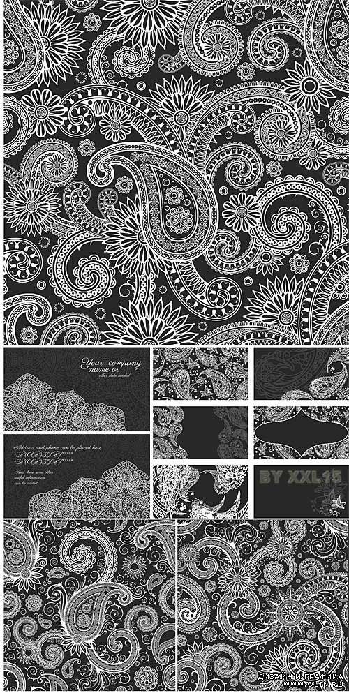 Paisley patterns and cards
