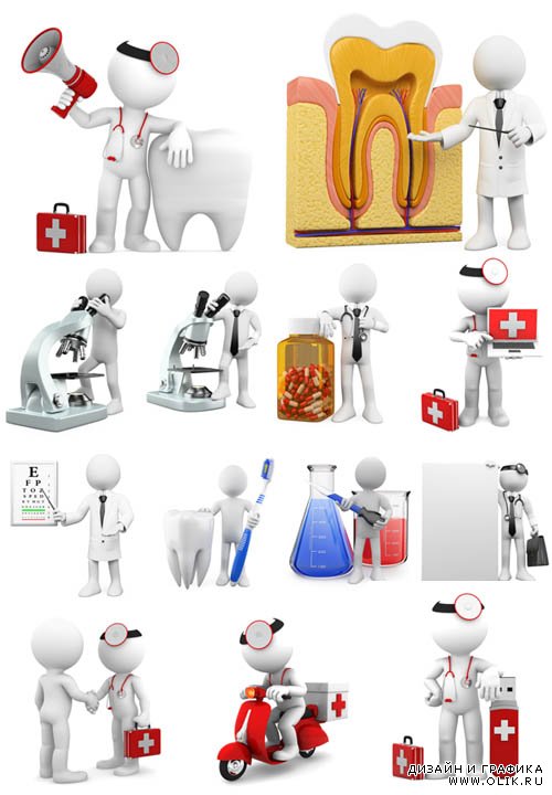 3D Characters  Medicine