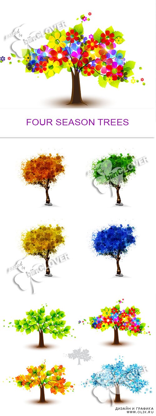 Four season trees 0485