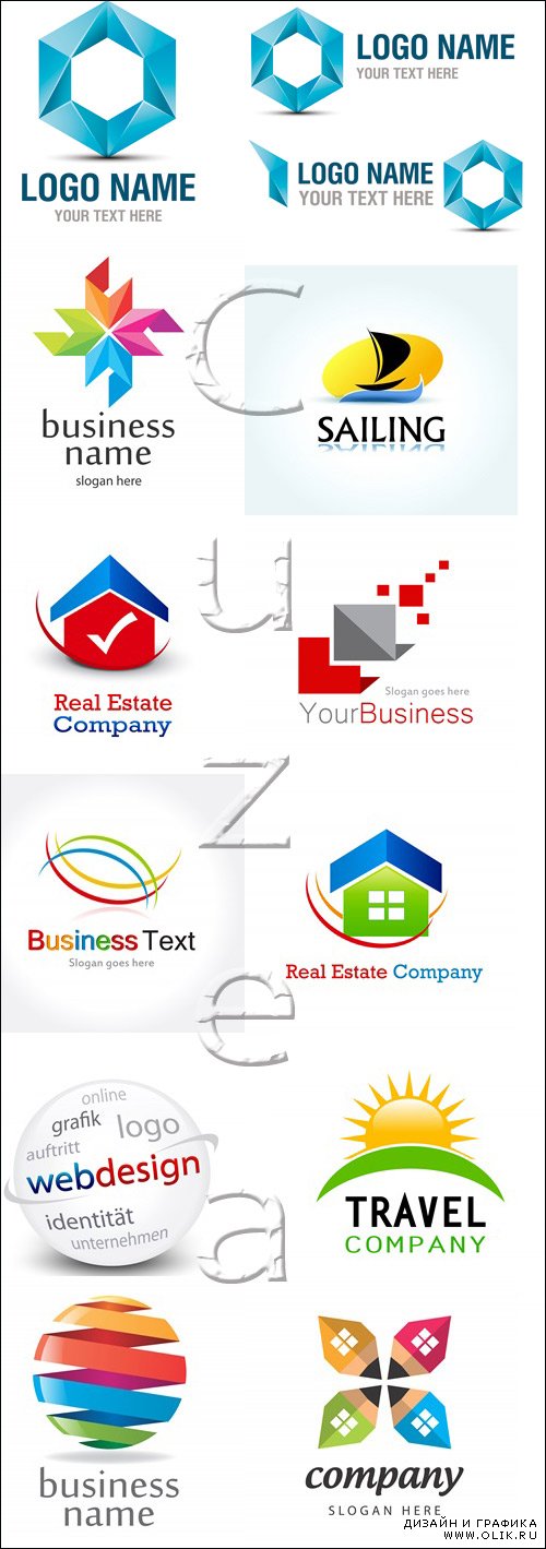 Business Logo vector collection, 21