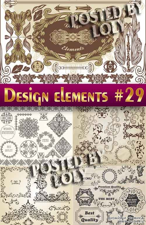 Элементы Дизайна #29 - Векторный клипарт