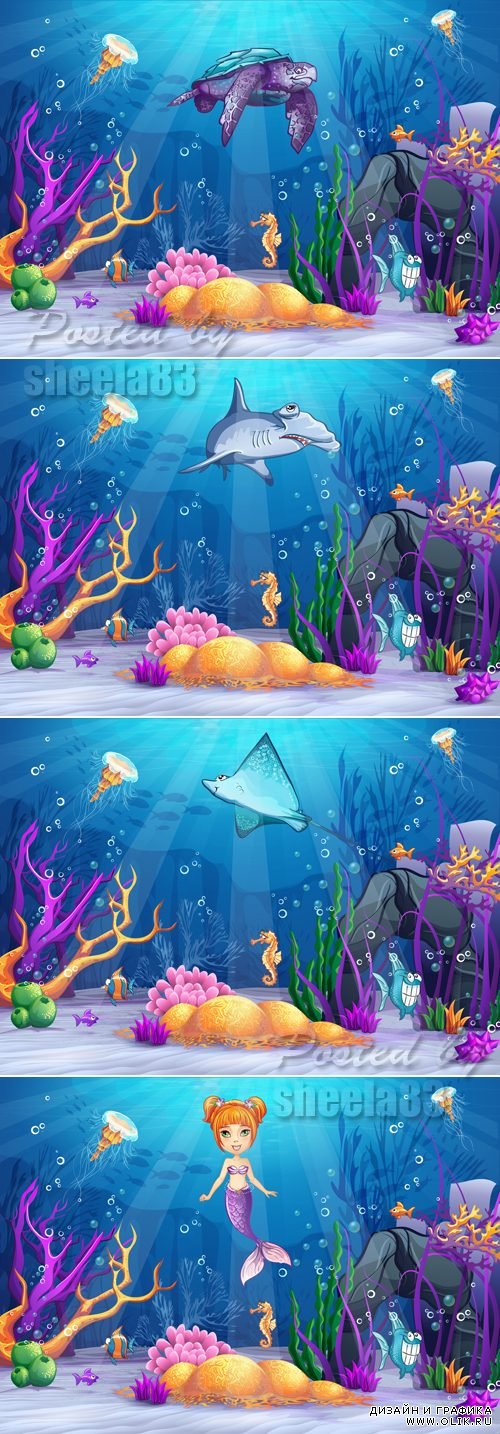 Underwater World Vector 2