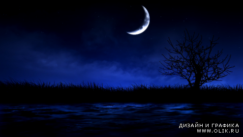 Полуночная Луна HD / Moon At Midnight HD
