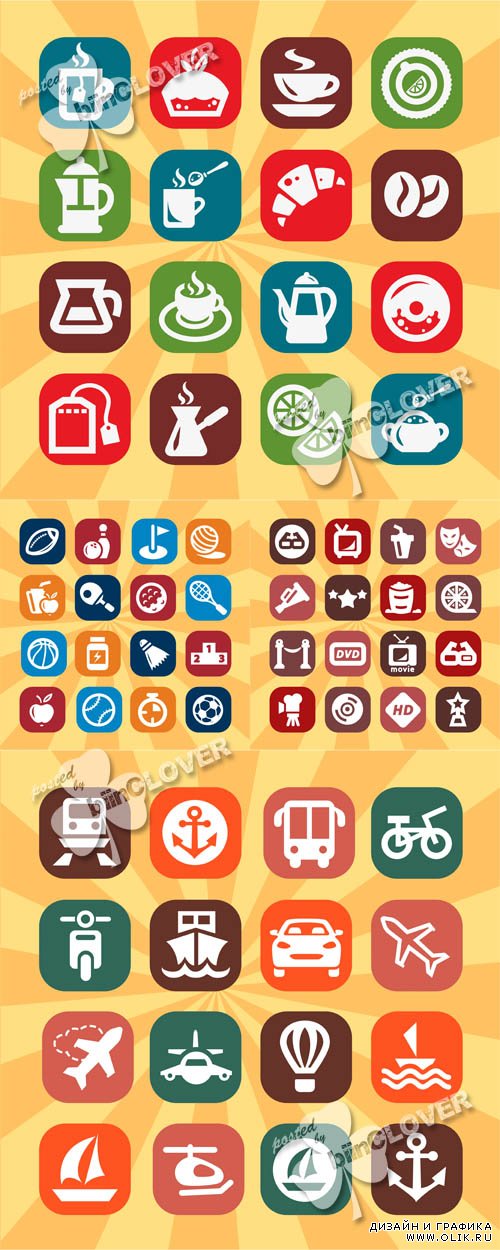 Different icons set 0513
