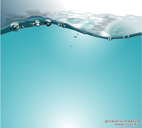 Векторный клипарт - Капли воды