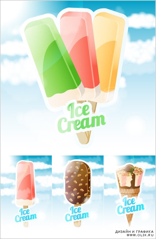 Мороженое фоны Ice cream