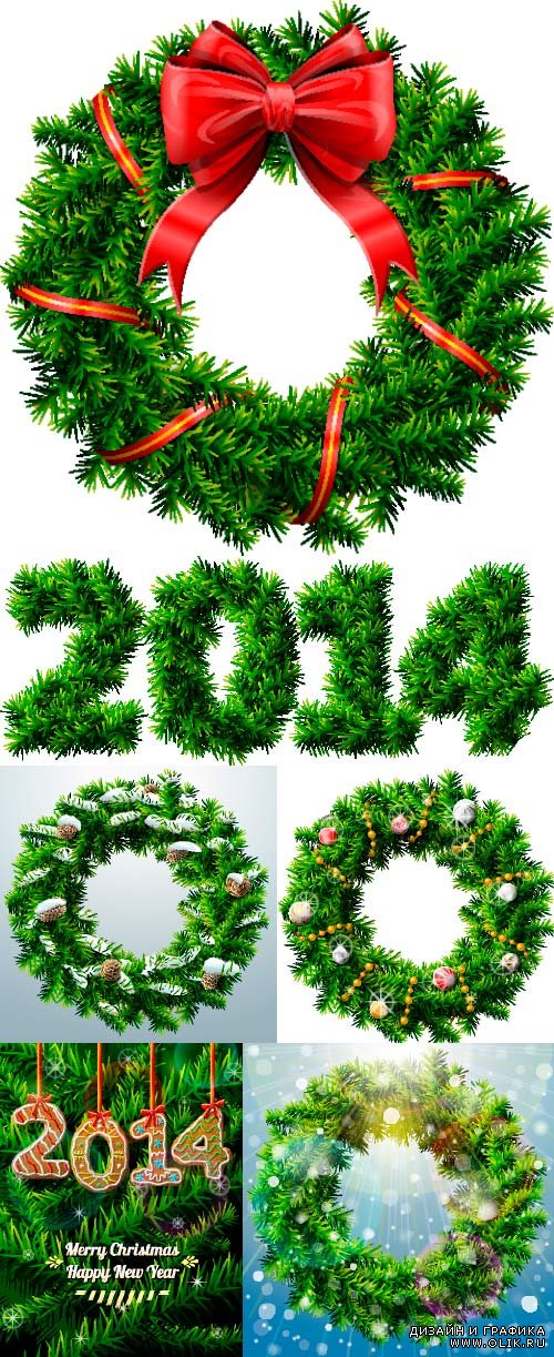 Christmas wreaths - Новогодние венки