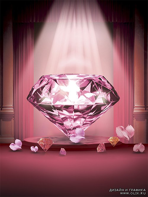 PSD Source - Pink Diamond