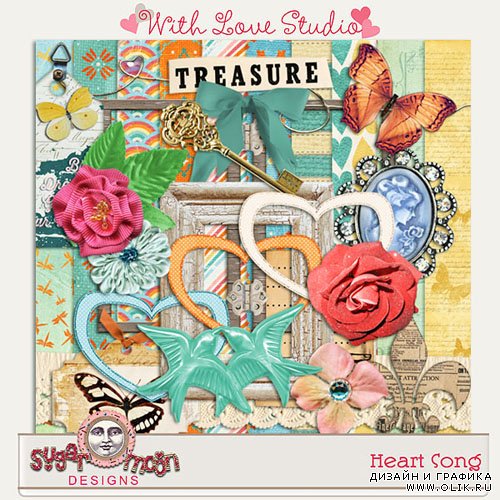 Scrap - Heart Song PNG and JPG Files