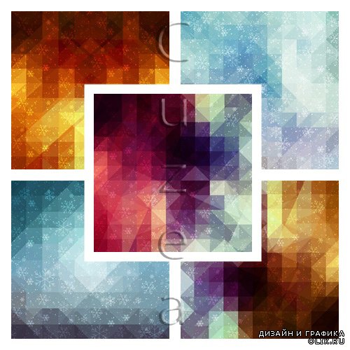 Abstract vector backgrounds, 50