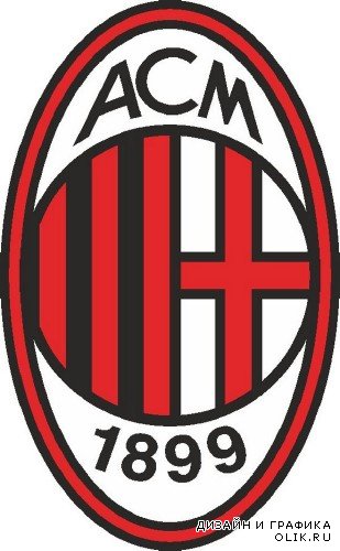Логотипы и эмблемы футбольных команд Италии (вектор)