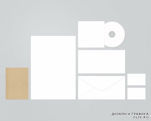 Clean Stationery Template PSD