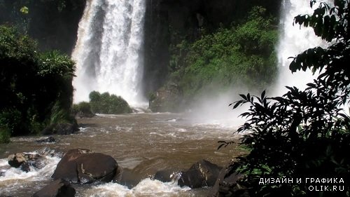 Водопад Игуазу HD / Iguazu Falls HD