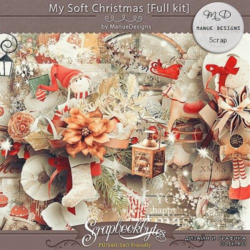 Scrap-kit The Soft Christmas