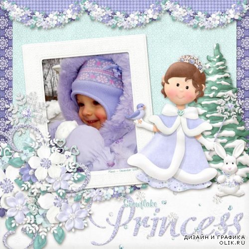 Scrap-kit Snow Princess