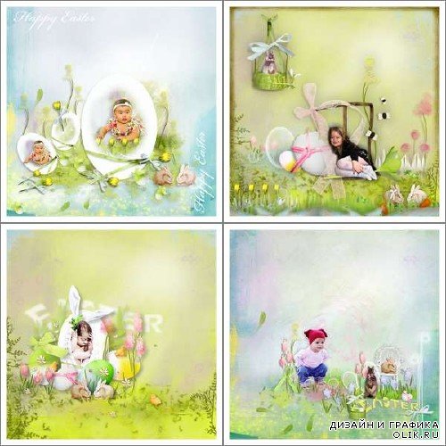 Пара наборов - Easter Bunny и Egg Hunt
